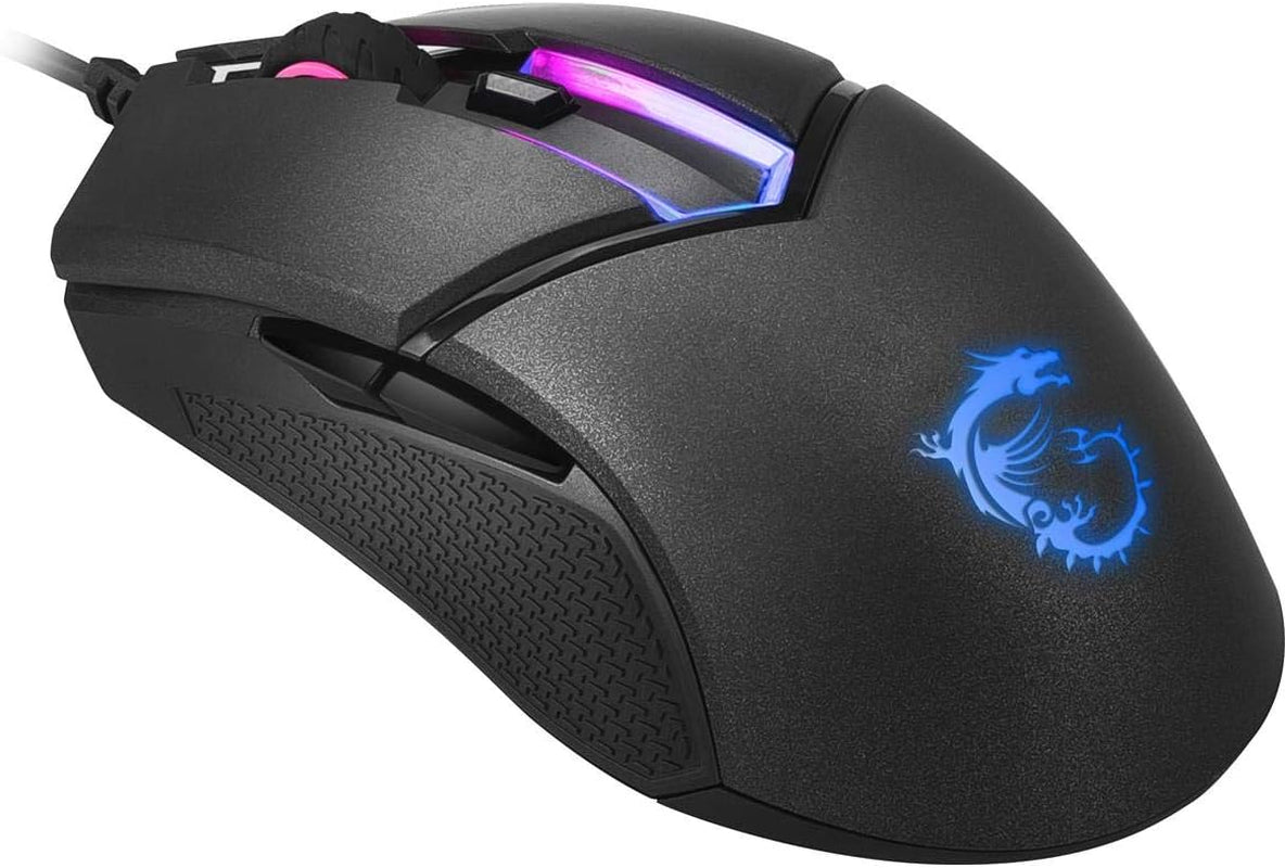 Clutch GM41 Lightweight Wireless Gaming Mouse & Charging Dock, 20,000 DPI, 60M Omron Switches, Fast-Charging 80Hr Battery, RGB Mystic Light, 6 Programmable Buttons, Pc/Mac