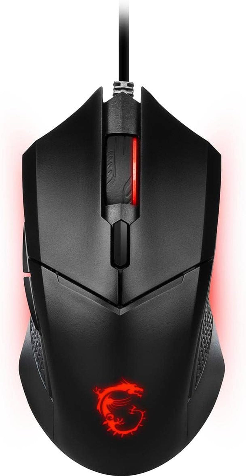 Clutch GM41 Lightweight Wireless Gaming Mouse & Charging Dock, 20,000 DPI, 60M Omron Switches, Fast-Charging 80Hr Battery, RGB Mystic Light, 6 Programmable Buttons, Pc/Mac
