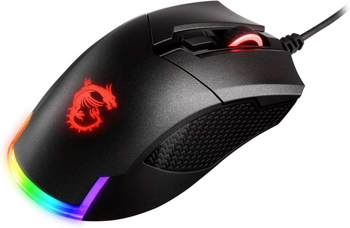 Clutch GM41 Lightweight Wireless Gaming Mouse & Charging Dock, 20,000 DPI, 60M Omron Switches, Fast-Charging 80Hr Battery, RGB Mystic Light, 6 Programmable Buttons, Pc/Mac