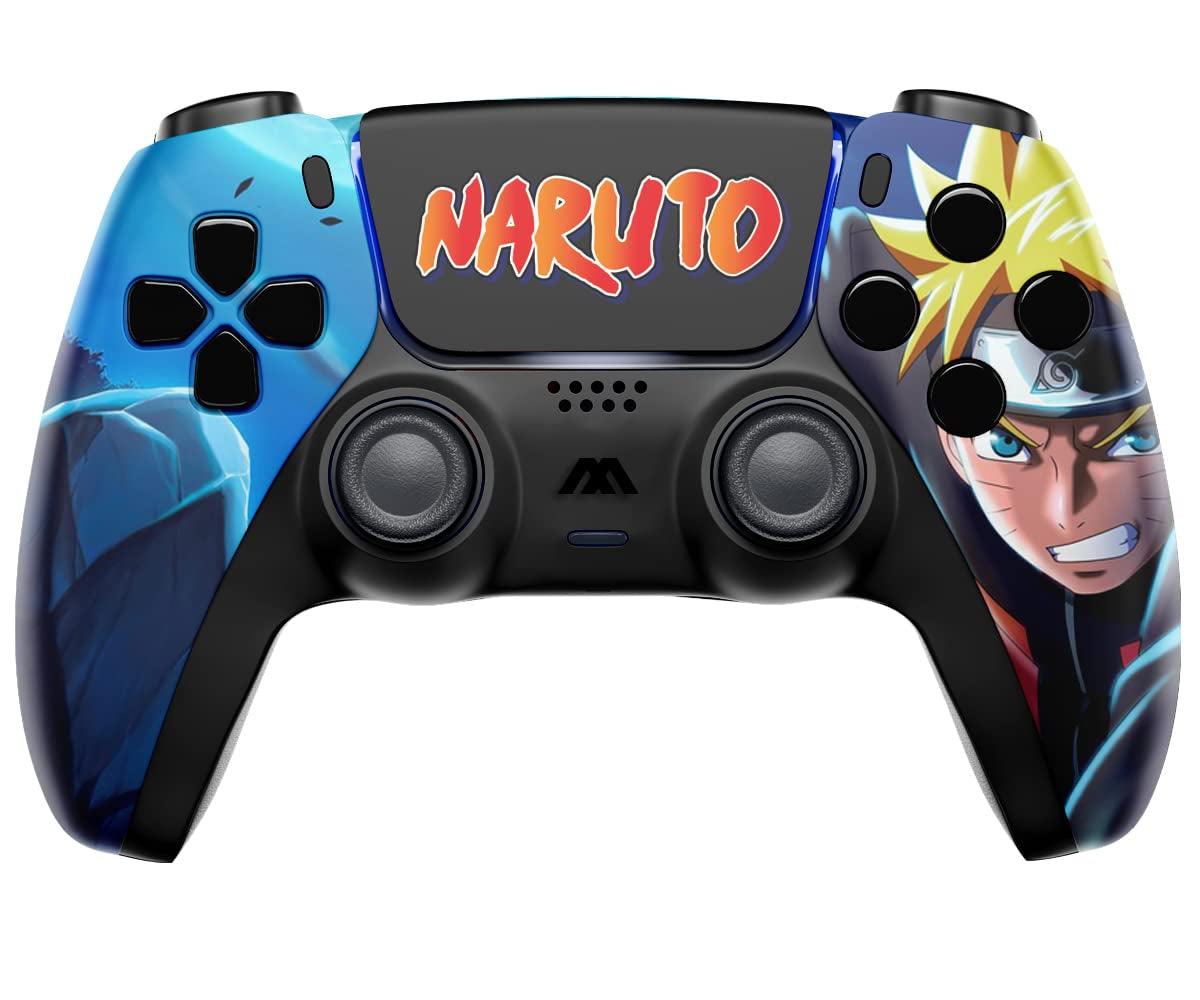 Custom Wireless UN-MODDED PRO Controller Compatible with PS5 Exclusive Unique Design (420 Black)