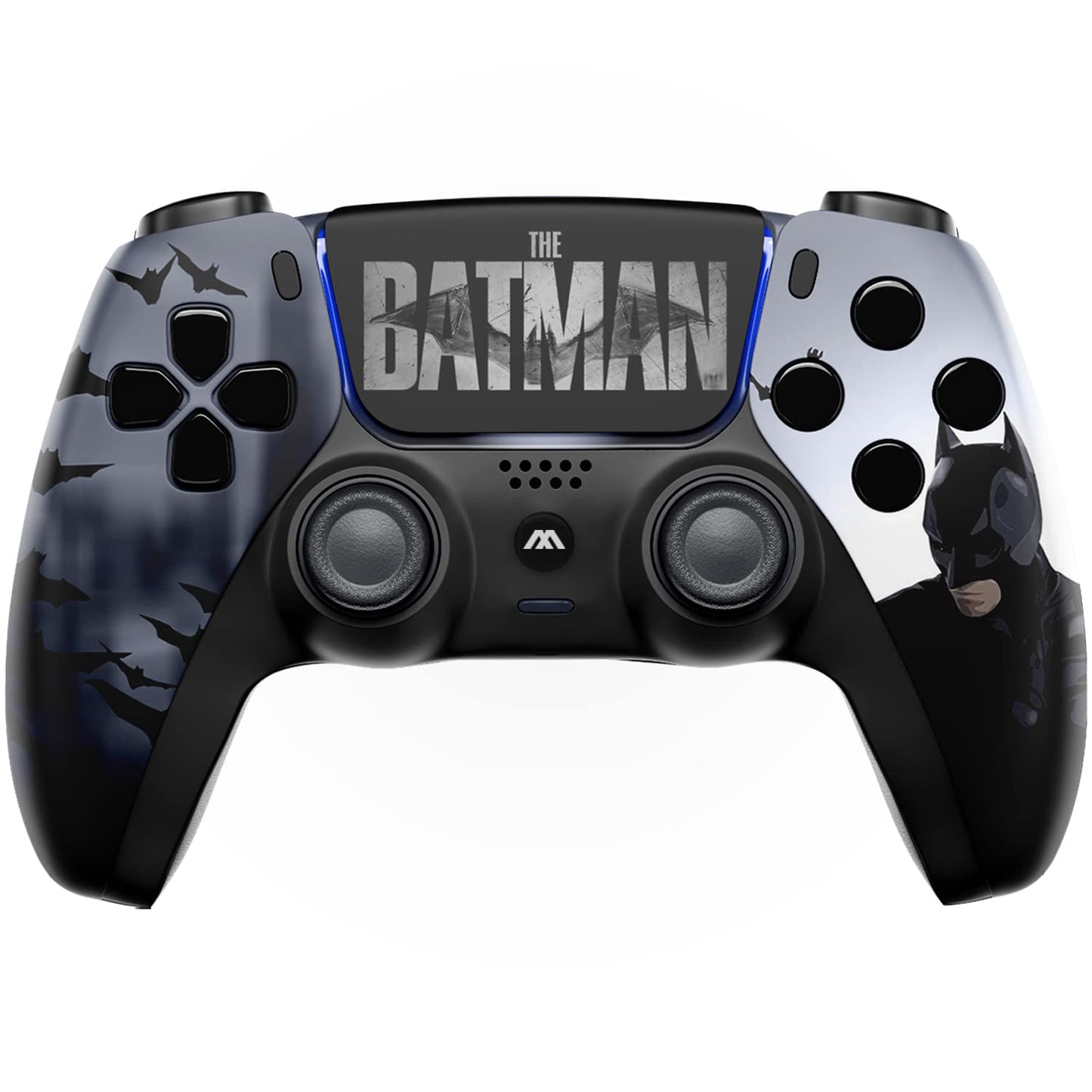 Custom Wireless UN-MODDED PRO Controller Compatible with PS5 Exclusive Unique Design (420 Black)